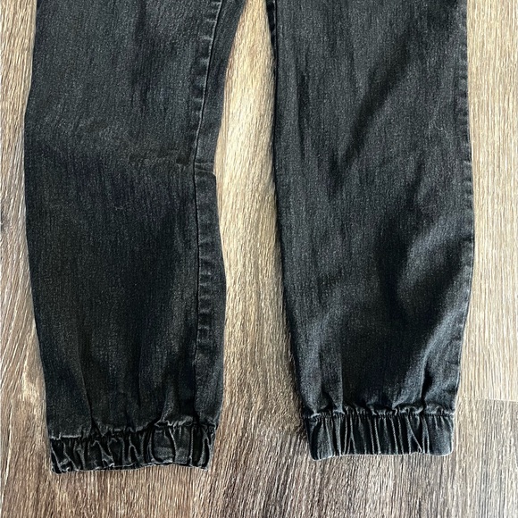 Rewash Mens black wash jogger pants size S - Picture 4 of 7